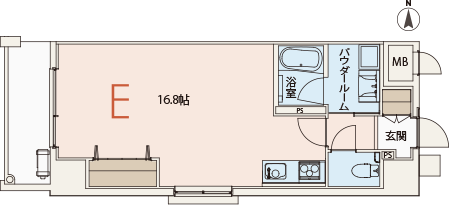 Eタイプ間取り